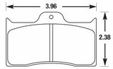 Baer Brakes Replacement Pads for Select Baer S4 Caliper (6070012)
