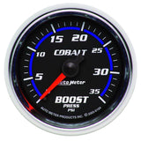 AutoMeter Cobalt 52mm 0-35 psi Mechanical Boost Gauge (6104)