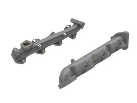 aFe Power BladeRunner Ported Ductile Iron Exhaust Manifold Ford Diesel Trucks 11-14 V8-6.7L (td) (46-40174)