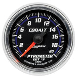 AutoMeter Cobalt 52mm 2000 Deg F Electronic Pyrometer Gauge (6145)