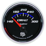 AutoMeter Cobalt 2 1/6in 140-300 Degree F Oil Temprature Gauge (6148)