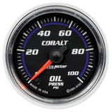 AutoMeter Cobalt 52mm 100 PSI Electric Oil Pressure Gauge (6153)