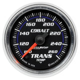 AutoMeter Cobalt 52mm 100-260 Deg F Electronic Trans Temp Gauge (6157)