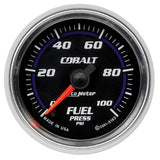 AutoMeter Cobalt 52mm 100 PSI Electronic Fuel Pressure Gauge (6163)