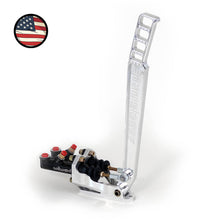 Load image into Gallery viewer, Nameless Performance Hydraulic Handbrake - Dual Master Cylinders - Long (18") Raw CNC Aluminum Handle (NPHBDUAL-18-NON)