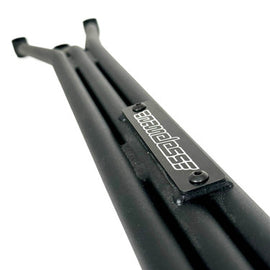 Nameless Performance Front Strut Tower Brace - Kia Optima & Hyundai Sonata (2011-2015) - Wrinkle Black (FSTB-O-BLK)