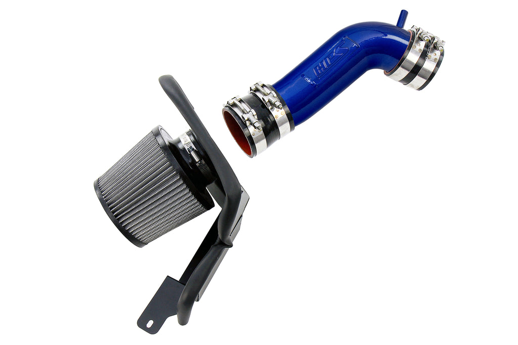 HPS Performance Air Intake Kit With Heat Shield Blue (827-715BL)