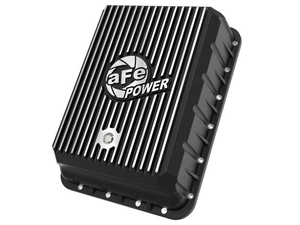 aFe Power Pro Series Transmission Pan Black w/ Machined Fins RAM 3500 13-24 (AS69RC Transmission) (46-71500B)