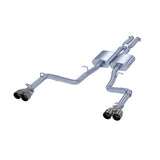 MBRP Exhaust 3in. Cat Back Dual Split Rear Quad Tips (S7111AL)