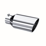 MBRP Exhaust Tip. 8in. O.D. Rolled End. 5in. let 18in. length. T304 (T5129)