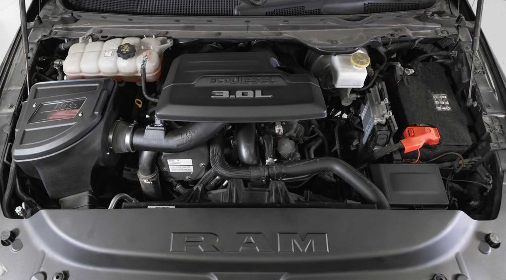K&N 20-23 RAM 1500 V6 3.0L Diesel Performance Air Intake System (63-1586)