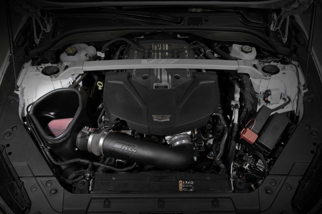 K&N 22-24 Cadillac CT5 6.2L V8 Performance Air Intake System (63-3121)