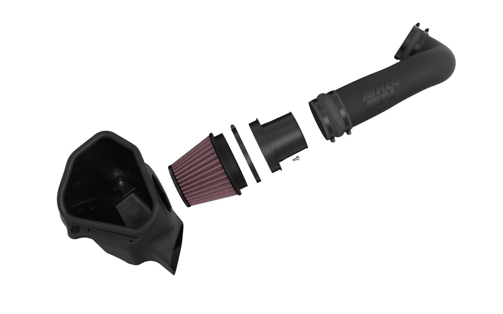 K&N 22-24 Cadillac CT5 6.2L V8 Performance Air Intake System (63-3121)