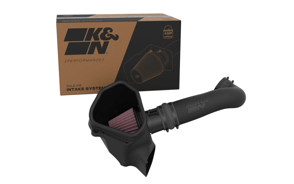 K&N 22-24 Cadillac CT5 6.2L V8 Performance Air Intake System (63-3121)