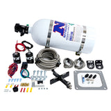 Nitrous Express 4500 Covert Crossbar Plate System, Stage 6 50-300Hp (10# Bottle) (63071-10)