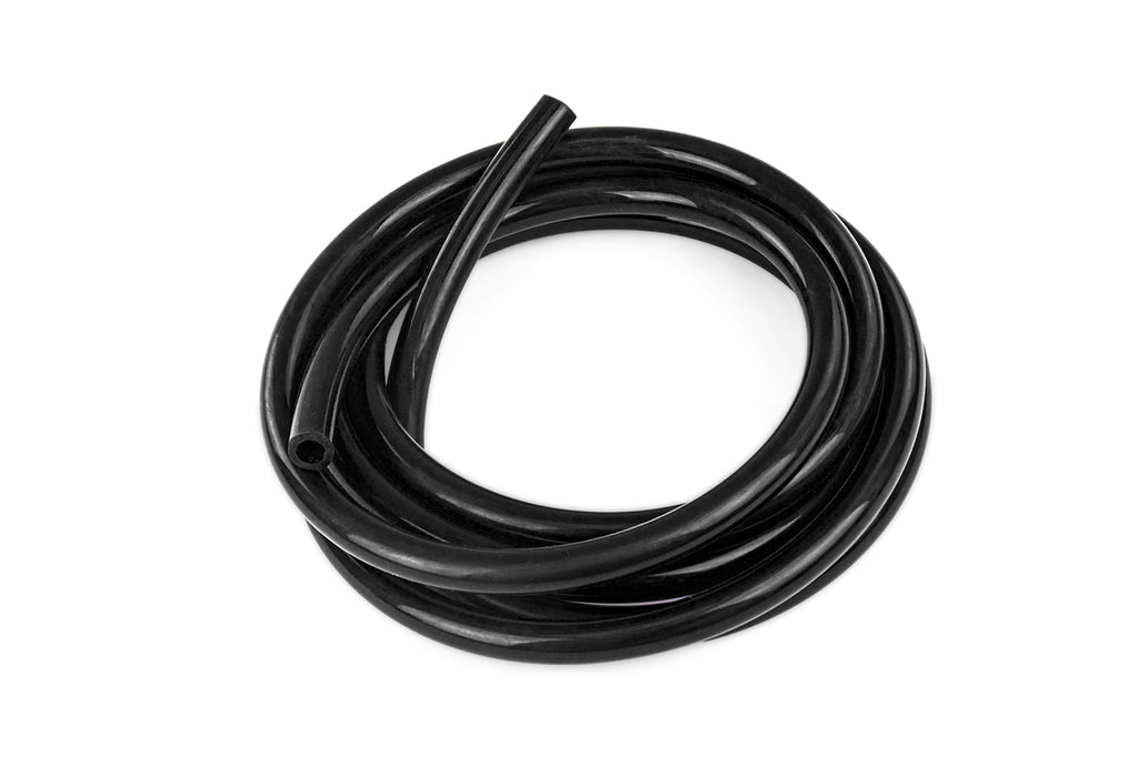 HPS Silicone Vacuum Hose 9/16" ID, 10 Foot Roll, Black (HTSVH14-BLKx10)