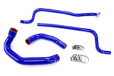 HPS Blue Reinforced Silicone Radiator + Heater Hose Kit for Jeep 02 06 Wran (57-1292-BLUE)