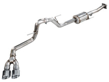Load image into Gallery viewer, AWE Tuning 21-25 Ford F150 (14th Gen Reg Cab) Cat-Back Exhaust - 4.5in Dual Side Exit Chrome Tips (3015-32145)