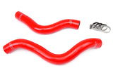 HPS Red Reinforced Silicone Radiator Hose Kit Coolant for Mitsubishi 90 94 (57-1038-RED)