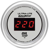 AutoMeter Ultra-Lite 52MM 0-340 Deg F Digital Oil Temperature (6548)