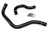 HPS Black Reinforced Silicone Radiator Hose Kit Coolant for Acura 90 93 Int (57-1002-BLK)