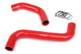 HPS Red Reinforced Silicone Radiator Hose Kit Coolant for Subaru 08-17 WRX / STI (57-1064-RED)