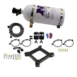 Nitrous Express 4150 Assassin Plate System, Pro Power Alcohol, 100-500hp (10# Bottle) (67545-10)