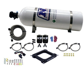 Nitrous Express 4500 Assassin Plate System, Pro Power Alcohol, 100-500hp (15# Bottle) (67575-15)