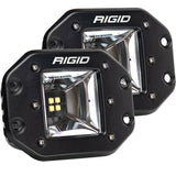 Rigid Industries Radiance+ Scene RGBW Flush Mount - Pair (682153)