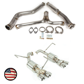 Nameless Performance Catback Exhaust - 2015-2021 WRX / 2015-2018 STi - 5