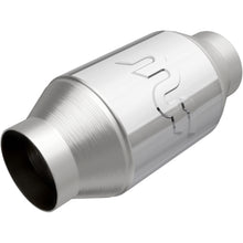 Load image into Gallery viewer, Magnaflow Premium High Flow Metallic Converter 4in OD - 2.5in In / 2.5in Out (69006)
