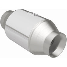 Load image into Gallery viewer, Magnaflow Premium High Flow Metallic Converter 4in OD - 2.5in In / 2.5in Out (69006)