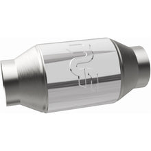 Load image into Gallery viewer, Magnaflow Premium High Flow Metallic Converter 4in OD - 2.5in In / 2.5in Out (69006)