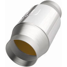 Load image into Gallery viewer, Magnaflow Premium High Flow Metallic Converter 4in OD - 3in In / 3in Out (69009)