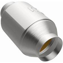 Load image into Gallery viewer, Magnaflow Premium High Flow Metallic Converter 5in OD - 3in In / 3in Out (69019)
