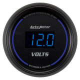 AutoMeter Cobalt Digital 52.4mm Black Voltmeter (6993)