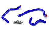 HPS Blue Reinforced Silicone Heater Hose Kit Coolant for Toyota 86 92 Supra (57-1520-BLUE)