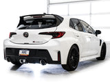 AWE Tuning 23-24 Toyota GR Corolla Track Edition Catback Exhaust - Chrome Silver Tips (3020-52472)