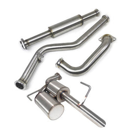 Nameless Performance Catback Exhaust - 2020-2025 Outback 2.5L - Dual Chamber with 5