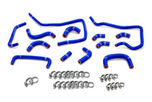 Load image into Gallery viewer, HPS Performance High Temp 3-ply Reinforced Silicone, Replaces OEM Ancillary Coolant Hoses (57-1807-BLUE)