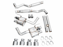 Load image into Gallery viewer, AWE Tuning AWE SwitchPathâ„¢ Exhaust for S650 Mustang Dark Horse - Quad Chrome Silver Tips - 3025-42375