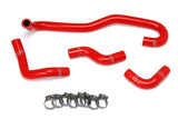 HPS Reinforced Red Silicone Heater Hose Kit Coolant for Toyota 89 92 4Runne (57-1655-RED)