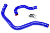 HPS Blue Reinforced Silicone Radiator Hose Kit Coolant for Acura 90 93 Inte (57-1002-BLUE)