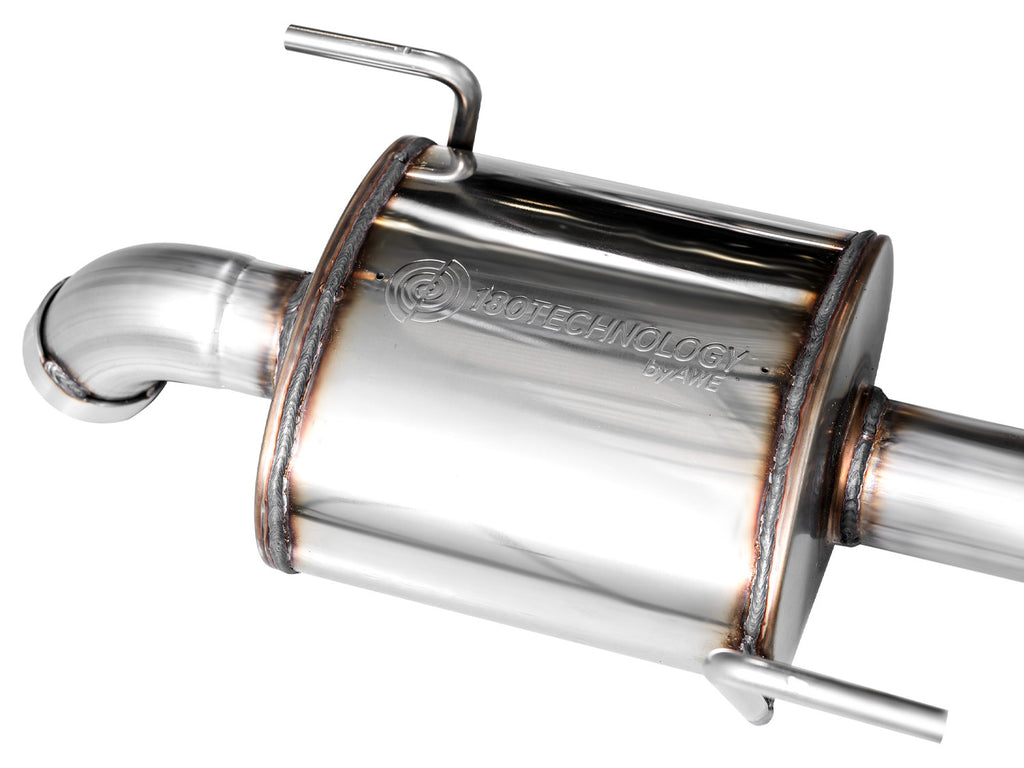 AWE Tuning 20-25 Subaru Outback (Wilderness & XT) 0FG Catback Exhaust w/Dual BashGuards (3015-38246)