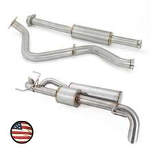 Load image into Gallery viewer, Nameless Performance Catback Exhaust - 2017-2023 Impreza Wagon / 2018-2023 Crosstrek - Dual Chamber with 5" Muffler - Turndown (SUCB17IMW18CXV-5MU-2.0DC)