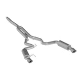 MBRP Exhaust 3in. Cat Back Dual Split Rear Street Version 4.5in. tips AL (S7274AL)