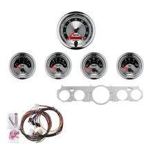 Load image into Gallery viewer, Autometer Direct Fit 5 Piece Dash Kit 65-66 Ford Mustang (3 3/8in &amp; 2 1/16in) (7035-AM)