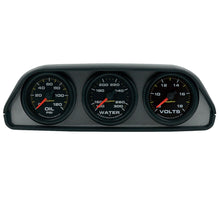 Load image into Gallery viewer, AutoMeter Extreme Environment 3 Gauge Kit w/ Universal Dash Pod (7060)