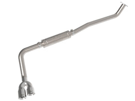 aFe Power Rebel Series 3in 304 Stainless Middle-Side Exit System Polished Toyota Hilux 15-26 L4-2.4/2.8L (49-36089-P)
