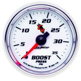 AutoMeter C2 52mm 0-35 PSI Mechanical Boost Gauge (7104)